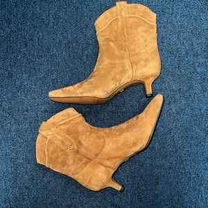 Brown booties